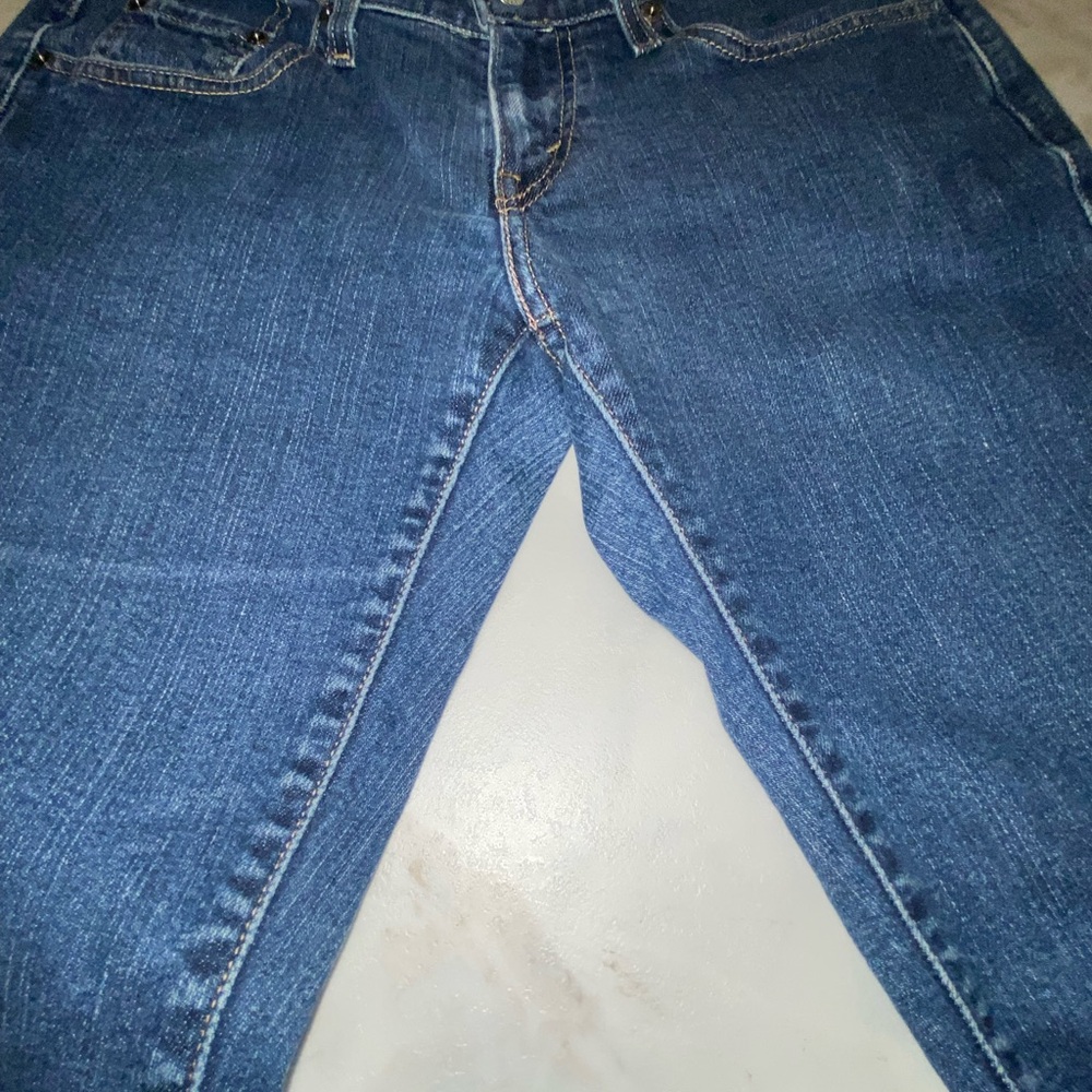 Vintage Levi’s Curvy Cut Jeans - Size 9 M - Medium Wash Bootcut Denim - 28”X30” - Picture 6 of 14
